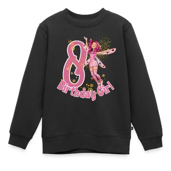 Mia and me 8. Geburtstag Geburtstagsgeschenk - Kinder Premium Organic Sweatshirt - Schwarz - Vorne - AI Model Kid Female (0cm)