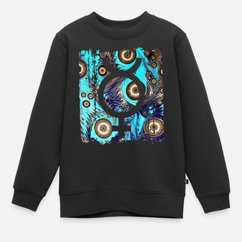 mercure e 268 - Sweat Premium enfant bio - noir