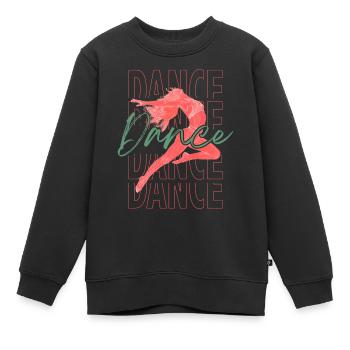 Klassischer Tanz - Kinder Premium Organic Sweatshirt - Schwarz - Vorne - AI Model Kid Female (0cm)