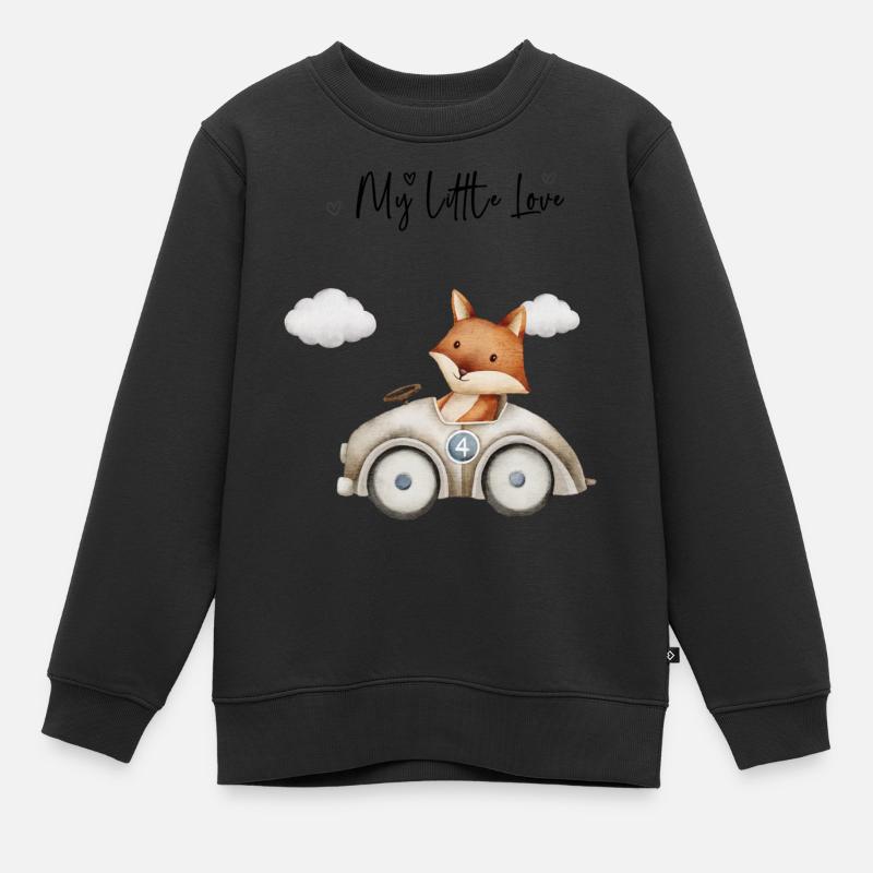 Fox Oldtimer - Kinder Premium Organic Sweatshirt - undefined