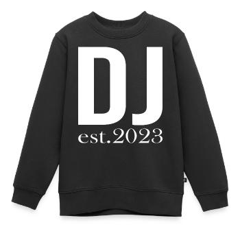 Festival - Kinder Premium Organic Sweatshirt - Schwarz - Vorne - AI Model Kid Female (0cm)