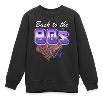 Chère caserne de retour - Sweat Premium enfant bio - noir - Devant - AI Model Kid Female (0cm)