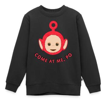 Teletubbies Come At Me, Po - Kids Premium Organic Sweatshirt - black - Front - AI Model Kid Female (0cm)