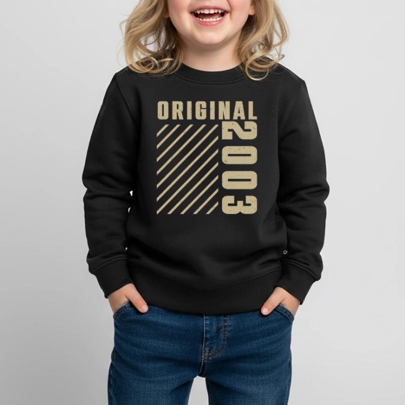 Original 2003 Authentic 2003 Vintage Bursdag Sweat Premium enfant bio