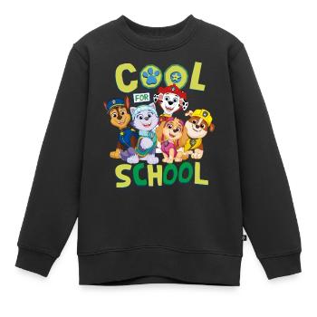 Paw Patrol Personnages Principaux Cool For School - Sweat Premium enfant bio - noir - Devant - AI Model Kid Female (0cm)
