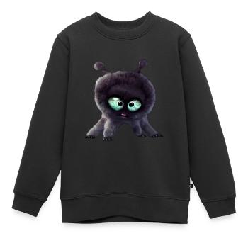 Nightling Fievee, die schöne Kreatur - Kinder Premium Organic Sweatshirt - Schwarz - Vorne - AI Model Kid Female (0cm)