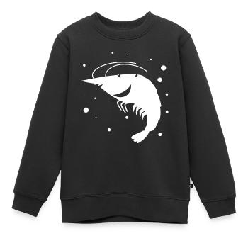 Languste - Fisch Meereswesen Tierfreund - Kinder Premium Organic Sweatshirt - Schwarz - Vorne - AI Model Kid Female (0cm)