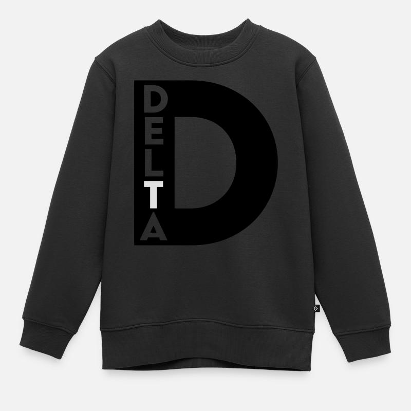 OTAN D - Sweat Premium enfant bio - noir