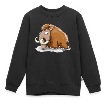 Mammut - Kinder Premium Organic Sweatshirt - Schwarz - Vorne - AI Model Kid Female (0cm)