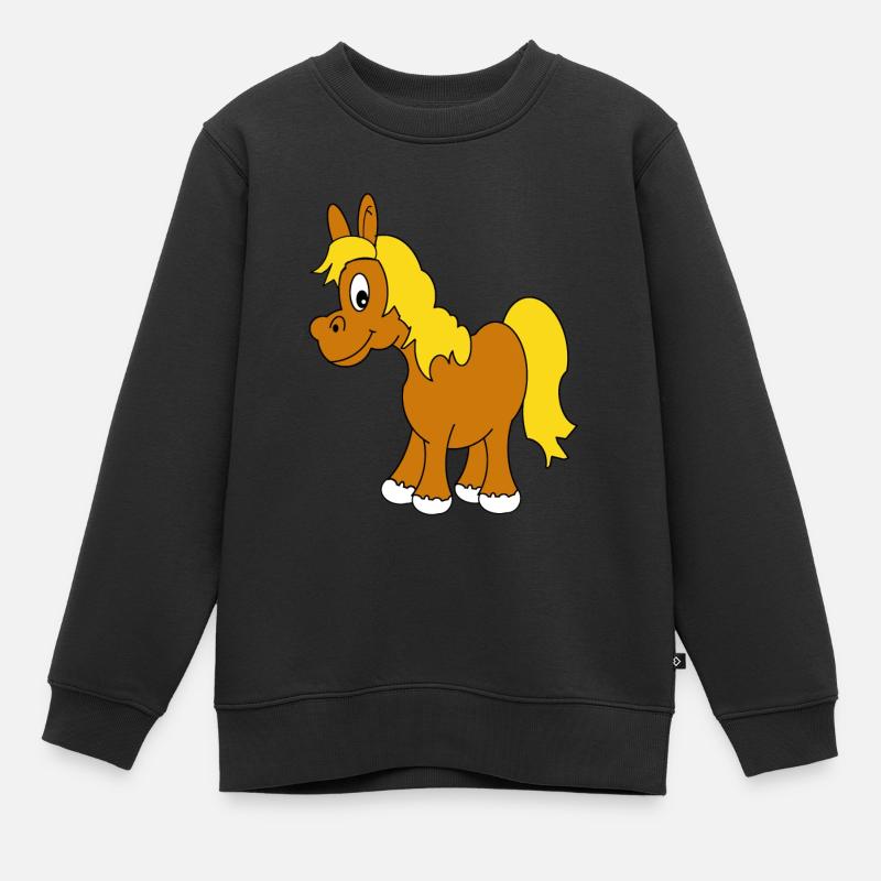 pur sang - Sweat Premium enfant bio - noir