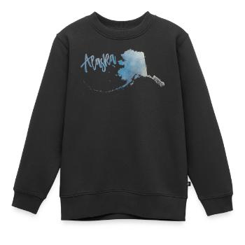 Alaska - Kinder Premium Organic Sweatshirt - Schwarz - Vorne - AI Model Kid Female (0cm)