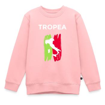 Gift Tropea Calabria souvenir - Kids Premium Organic Sweatshirt - rose - Front - AI Model Kid Female (0cm)