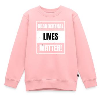 Aborigine slives Matter - Kinder Premium Organic Sweatshirt - Rosa - Vorne - AI Model Kid Female (0cm)