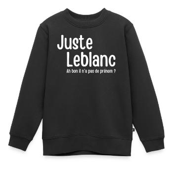 cinéma, fan de cinéma, film culte - Sweat Premium enfant bio - noir - Devant - AI Model Kid Female (0cm)