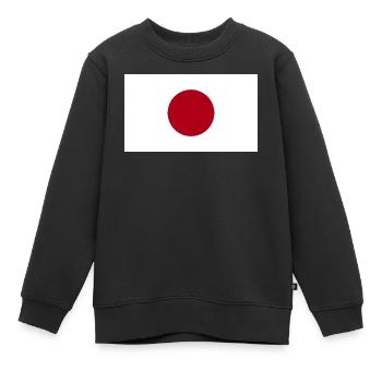 Drapeau national du Japon - Sweat Premium enfant bio - noir - Devant - AI Model Kid Female (0cm)
