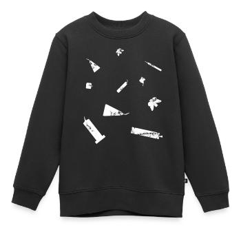 Pyro Collection - Kinder Premium Organic Sweatshirt - Schwarz - Vorne - AI Model Kid Female (0cm)