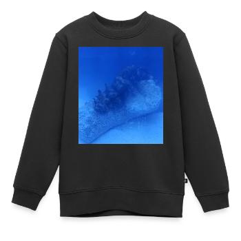 Rouleau compresseur - Sweat Premium enfant bio - noir - Devant - AI Model Kid Female (0cm)