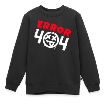 Erreur 404 introuvable - Sweat Premium enfant bio - noir - Devant - AI Model Kid Female (0cm)