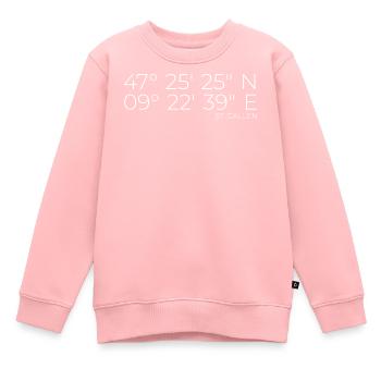 Coordinates St. Gallen - Kids Premium Organic Sweatshirt - rose - Front - AI Model Kid Female (0cm)