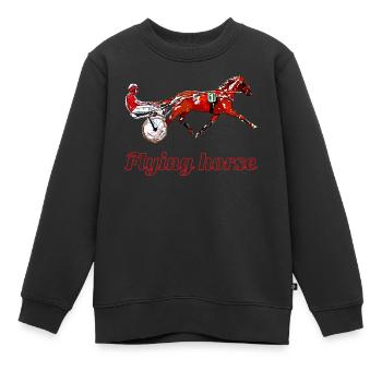 Traber Motiv - Kinder Premium Organic Sweatshirt - Schwarz - Vorne - AI Model Kid Female (0cm)