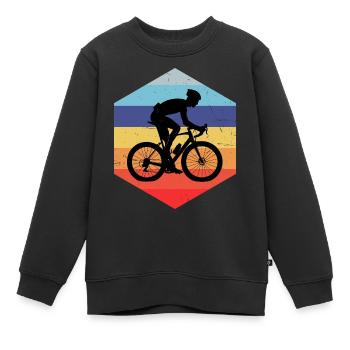 Vélo de route Vélo de route Hommes Vélo de route Vélo de route - Sweat Premium enfant bio - noir - Devant - AI Model Kid Female (0cm)