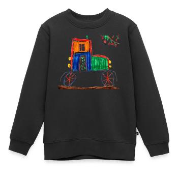 SUV Vision 1964 - Kinder Premium Organic Sweatshirt - Schwarz - Vorne - AI Model Kid Female (0cm)