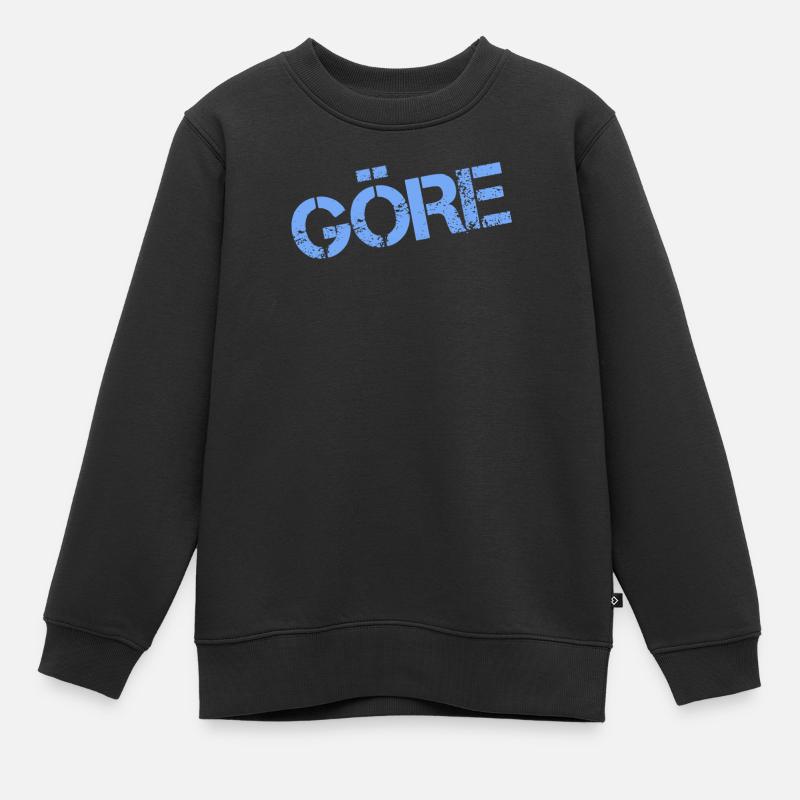 GÖRE - Kinder Premium Organic Sweatshirt - Schwarz