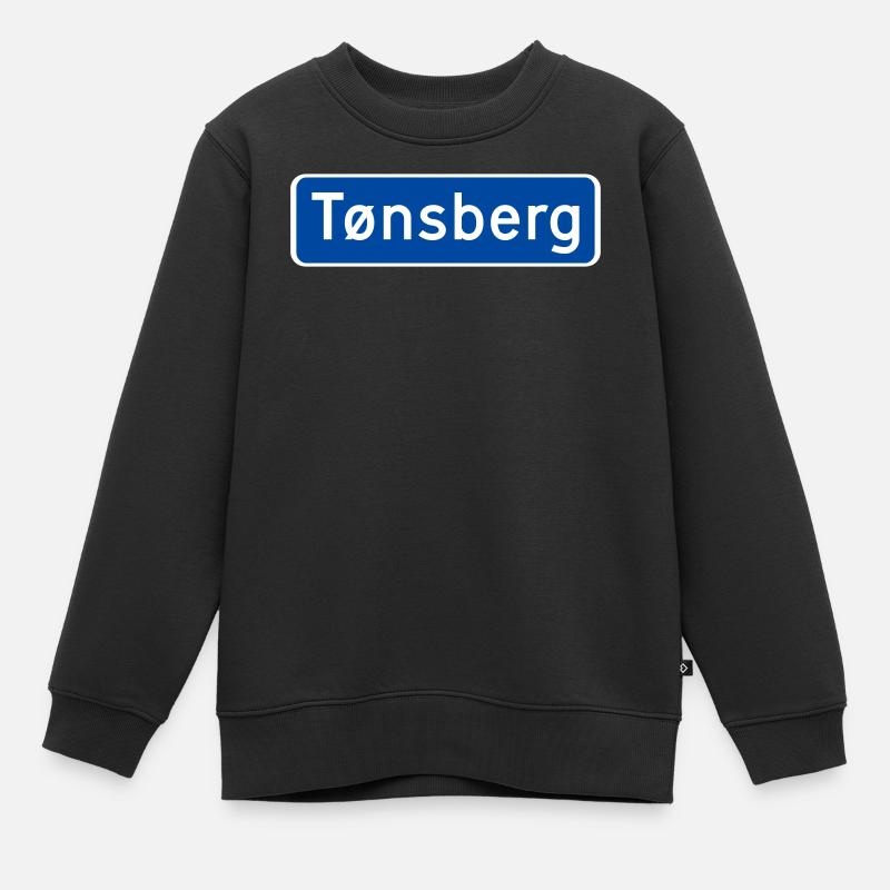 Tonsberg - Sweat Premium enfant bio - noir