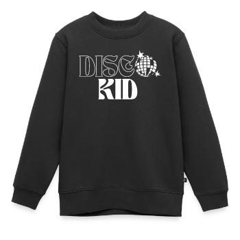 T-shirt de danse rétro Disco Kid - Sweat Premium enfant bio - noir - Devant - AI Model Kid Female (0cm)