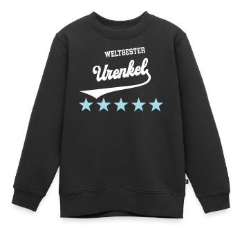 Urenkel Beste Enkel Kinder Ur-Enkelkind Urenkels - Kinder Premium Organic Sweatshirt - Schwarz - Vorne - AI Model Kid Female (0cm)