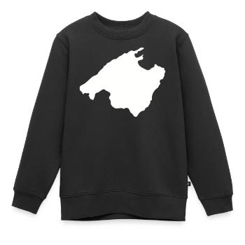 Malle Umriss - Kinder Premium Organic Sweatshirt - Schwarz - Vorne - AI Model Kid Female (0cm)