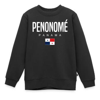Penonomé Panama Panamaer - Kinder Premium Organic Sweatshirt - Schwarz - Vorne - AI Model Kid Female (0cm)