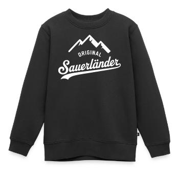 T-shirt Sauerland – Fierté, humour et amour de la patrie - Sweat Premium enfant bio - noir - Devant - AI Model Kid Female (0cm)