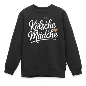 Cologne Girls Carnival Cologne Cologne Cologne Girls - Kids Premium Organic Sweatshirt - black - Front - AI Model Kid Female (0cm)