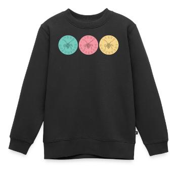 Drei herzliche Wünsche - Kinder Premium Organic Sweatshirt - Schwarz - Vorne - AI Model Kid Female (0cm)