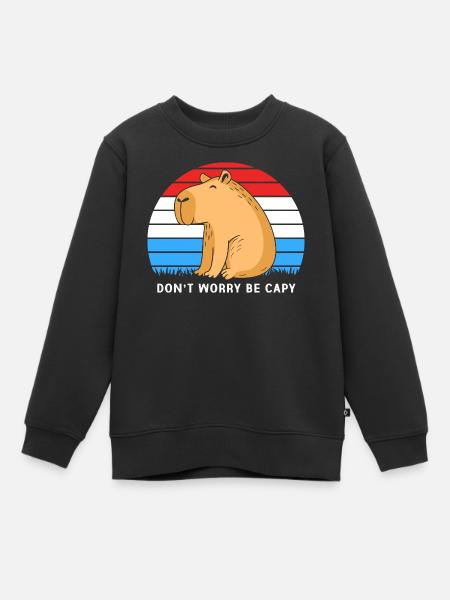 Kapibara - Bluza Premium dziecięca bio - czarny