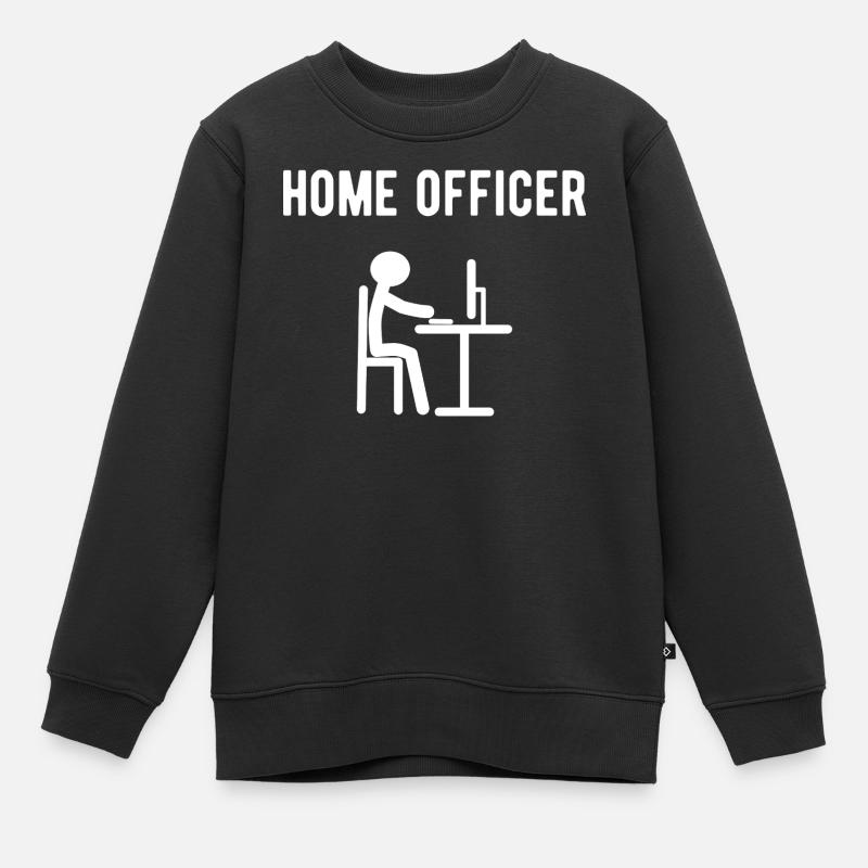 Responsable de la maison - Sweat Premium enfant bio - noir