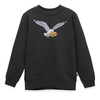 Boulderer Colorsplash Boulder Bouldern - Kinder Premium Organic Sweatshirt - Schwarz - Vorne - AI Model Kid Female (0cm)