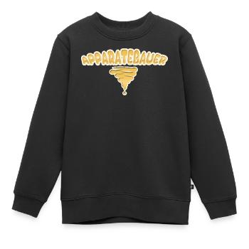 Style Apparatebauer - Kinder Premium Organic Sweatshirt - Schwarz - Vorne - AI Model Kid Female (0cm)