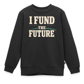 Angel Investor Venture Capital Startup-investor - Kinder Premium Organic Sweatshirt - Schwarz - Vorne - AI Model Kid Female (0cm)