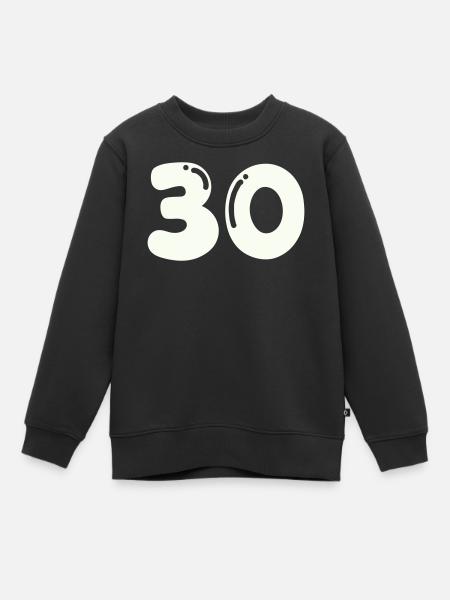 30 - Sweat Premium enfant bio - noir