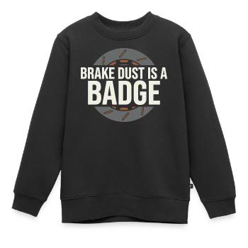 Track Day Bremsstaub Hpde Track Car Autocross - Kinder Premium Organic Sweatshirt - Schwarz - Vorne - AI Model Kid Female (0cm)