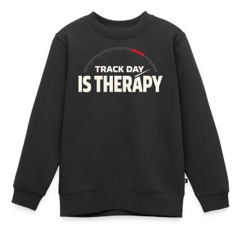Track Day Bremsstaub Hpde Track Car Autocross - Kinder Premium Organic Sweatshirt - Schwarz - Vorne - AI Model Kid Female (0cm)