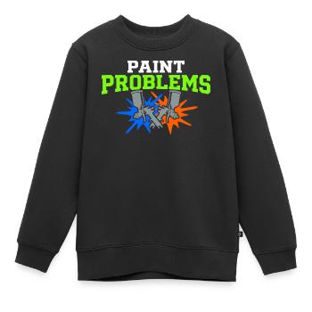 Atelier de carrosserie Technicien carrosserie - Sweat Premium enfant bio - noir - Devant - AI Model Kid Female (0cm)