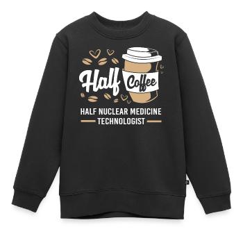Radiologie Nuklear Atom Nuklearmedizin - Kinder Premium Organic Sweatshirt - Schwarz - Vorne - AI Model Kid Female (0cm)