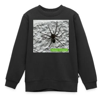 araignée - Sweat Premium enfant bio - noir - Devant - AI Model Kid Female (0cm)