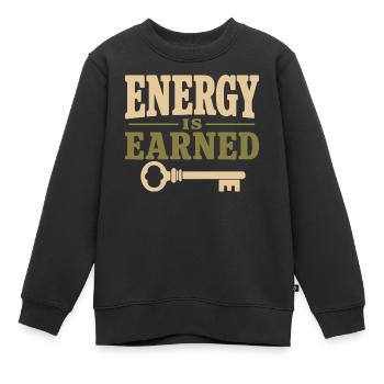 Schutz Meiner Energie, Spirituelles - Kinder Premium Organic Sweatshirt - Schwarz - Vorne - AI Model Kid Female (0cm)