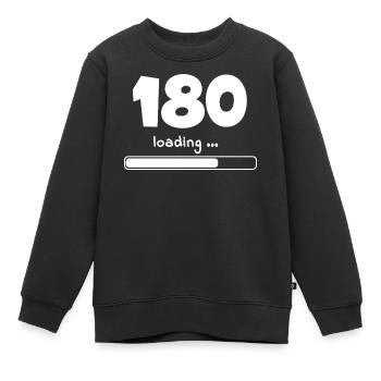 Dart-180-loading - Kinder Premium Organic Sweatshirt - Schwarz - Vorne - AI Model Kid Female (0cm)