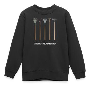 Rechenzentrum IT EDV Nerd Computer Shirt Geschenk - Kinder Premium Organic Sweatshirt - Schwarz - Vorne - AI Model Kid Female (0cm)