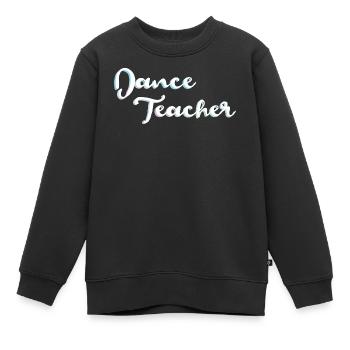 Tänzerin - Kinder Premium Organic Sweatshirt - Schwarz - Vorne - AI Model Kid Female (0cm)
